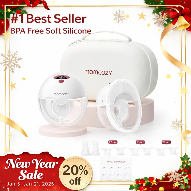 MomCozy M5 - Hands-Free Wearable Breast Pump
